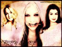 มากันสามสาว  lindsay , avril , anne