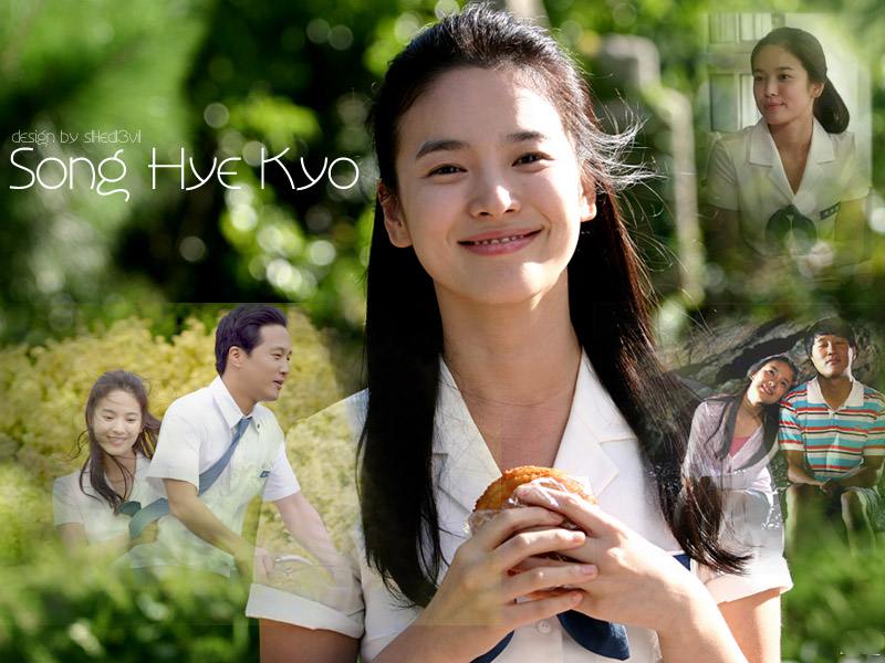 song hye kyo wallpaper. Song Hye Kyo - Blue Alert