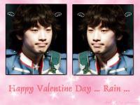 Happy Valentine Day Rain
