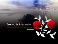 Feeling is Inspiration  [BLACK]