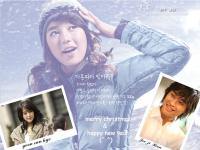 yoon eun hye & xin(xmas walpaper)