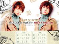 ~TVXQ 2007 Calendar 3~