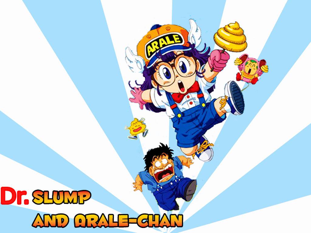 สลัมป์ กับหนูน้อยอาราเล่ วอล์เปเปอร์ | wallpaper-cartoons: Dr.Slump and 