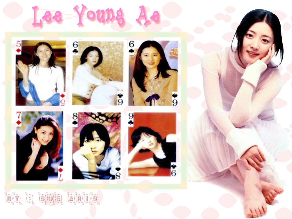 lee young ae card ^_^ wallpaper