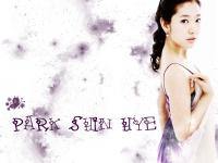 Park Shin Hye in Purple
