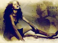 Calendar : 2008 : Hot Girl : October