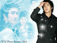 lovely Siwon in blue