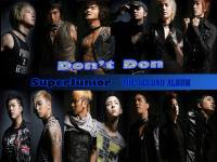 SJ- Second album ~ DON'T DON ~