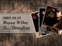 Happy B-Day Donghae