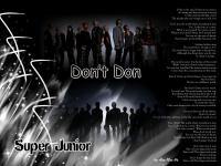 Super Junior - Don't Don