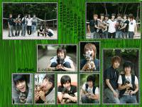 Super Junior With Dog