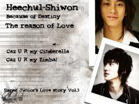 Super Junior's Love Story Vol.3 Heechul-Shiwon