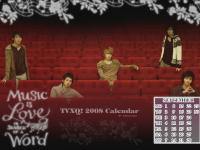 -+TVXQ 2008 Calendar - Sep. -+-