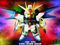 SD strike freedom gundam