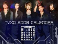 -+TVXQ 2008 Calendar - Oct. -+-