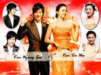 Kim Tae hee & Lee Wan in Best star awards