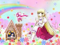 in the garden ; chobits