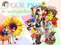 Four Mod : The new album : FOUR MOD IN WONDERLAND