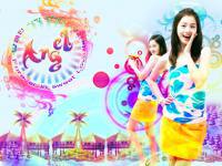 Kim Tae Hee...Colourful to The Beach