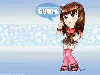 CG Painting : SUNMI (ซอนมีในแบบการ์ตูน)