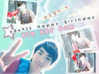 HBD Kim KEY Bum