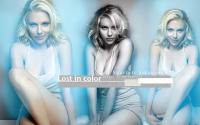 Lost in color : Scarlett Johanson