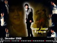 Kyuhyun - December Calendar Wallpaper