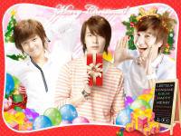 Leeteuk Donghae Kibum : Happy Merry Christmas