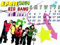 Big Bang ปฎิทิน ด.4/2009