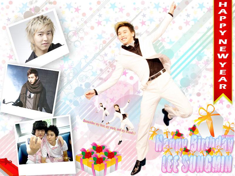 happy birthday wallpapers. Happy Birthday Sungmin