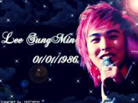 Happy Birthday Lee SungMin