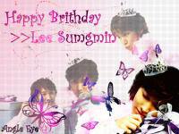 HBD Sungmin