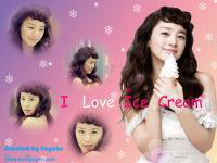 Kim Tae Hee : I Love Ice Cream