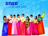 SNSD in the city....