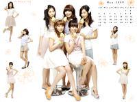 So Nyeo Shi Dae [Banana Milk] calendar may 2009 