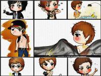 Yunho cartoon