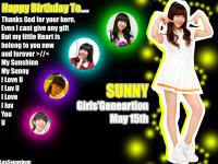 HBD SUNNY[SNSD] 2009