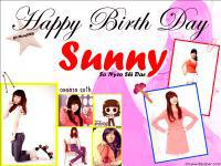 HBD Sunny - SNSD