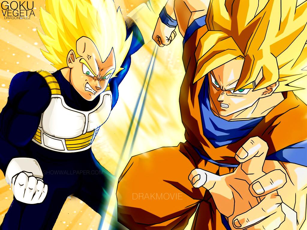 Dragon+ball+z+goku+and+vegeta+wallpaper