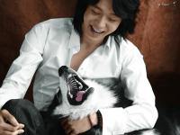 Micky Yoochun with Harang