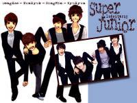 SUJU: DongHae, EunHyuk, SungMin, & KyuHyun (Anime Ver.)