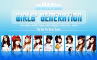 Snsd Genie Wall Blue Edition w