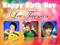 HBD Taemin Ver.1