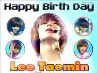 HBD Taemin Ver.2