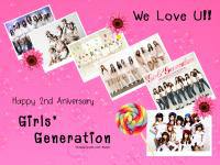 SNSD::Happy 2nd Aniversary!!