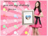 YOONA ^^snsd- You Are May Destinity
