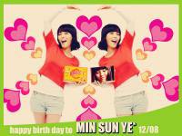 HBD " SUN YE "///