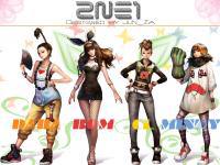 2NE1 [Cartoon Ver.]