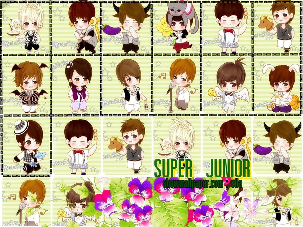 Kartun Super Junior Finding Reality Irfans Blog