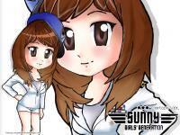 Sunny - SNSD genie. Cartoon Ver. cute !!